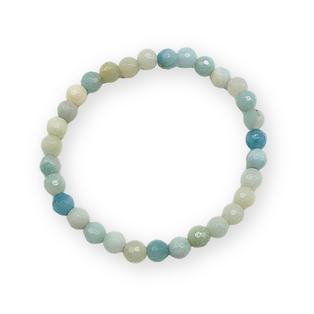 Amazoniet Facetarmband