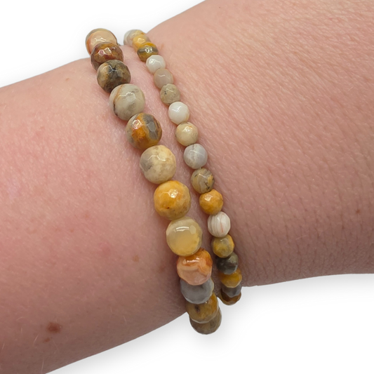 Crazy Lace Agaat Facetarmband