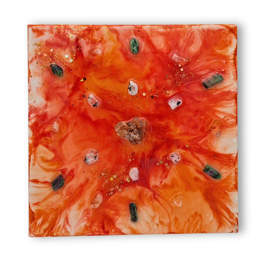 Crystal grid: "Ik voel mij veilig en ik mag er volledig zijn."