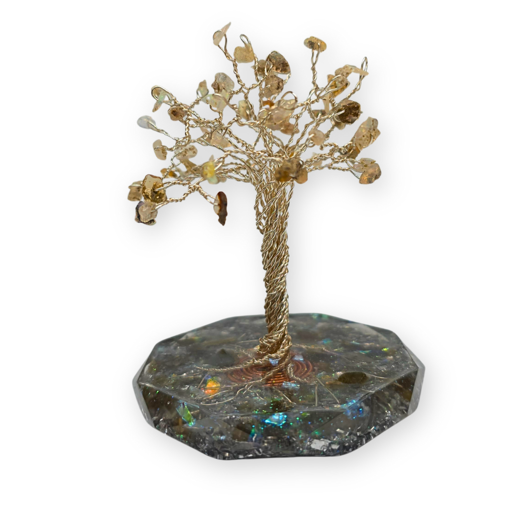 Opaal Levensboom S Zilver