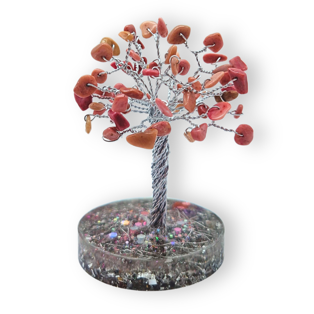 Rhodoniet Levensboom S Zilver