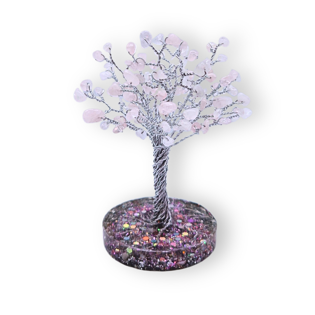 Rozenkwarts Levensboom M zilver