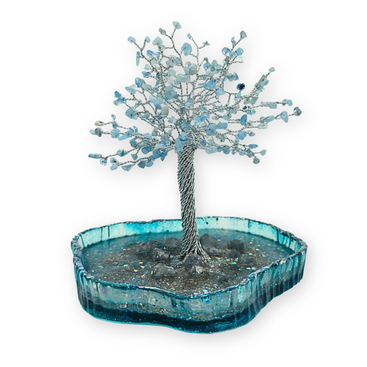 Aquamarijn Levensboom XL