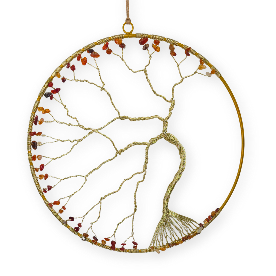 Carneool Levensboom cirkel