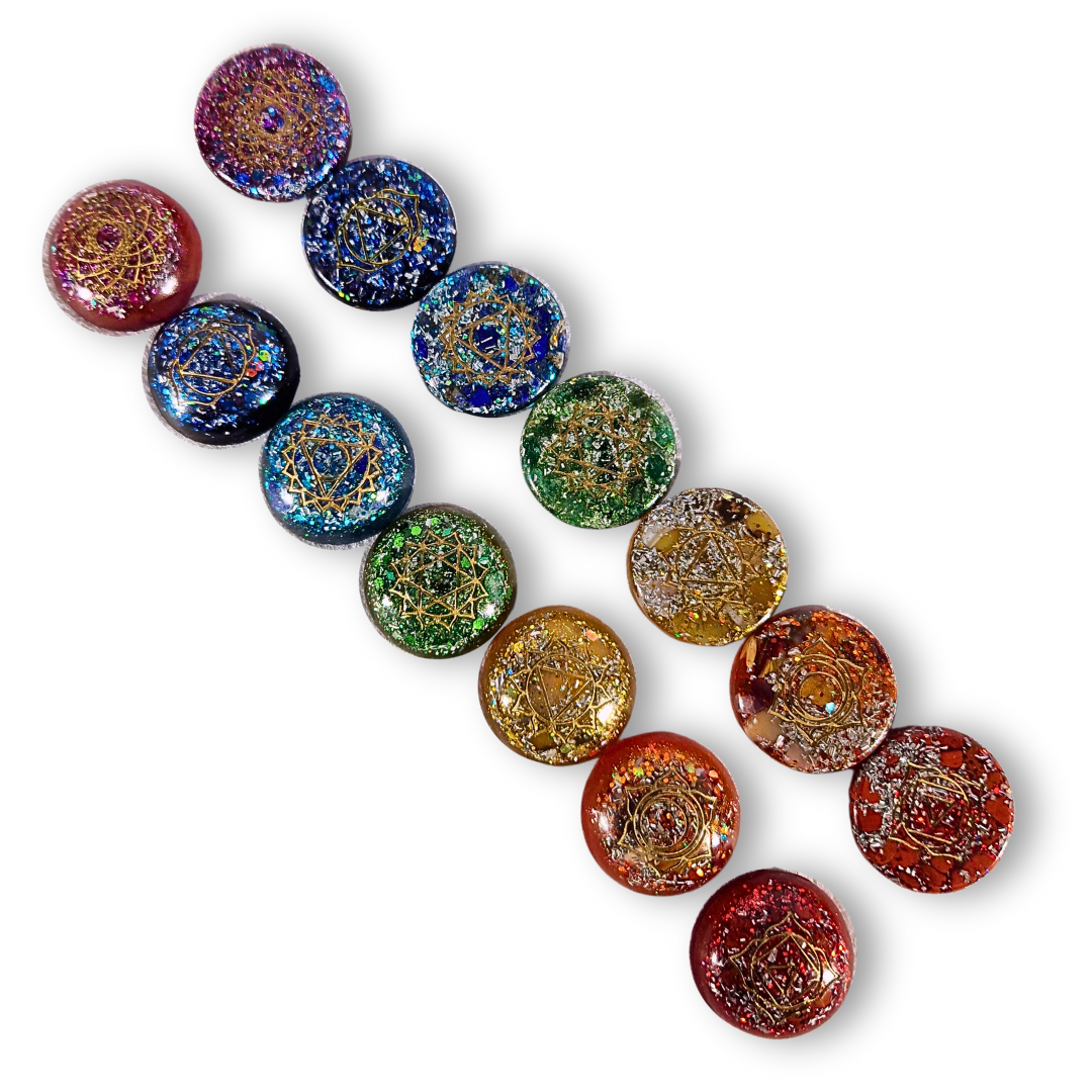 Chakra orgonites