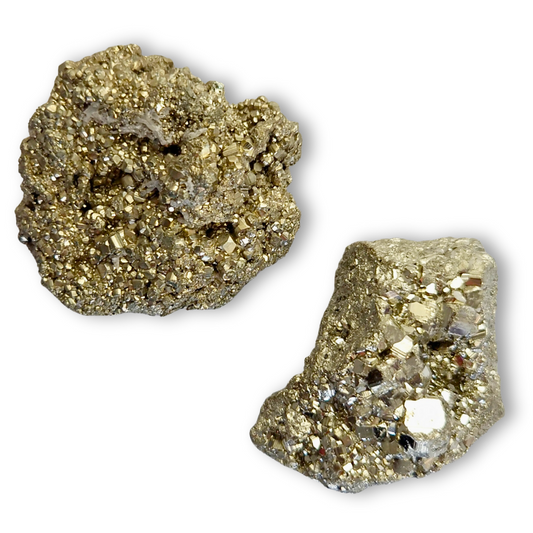 Pyriet ruwe edelsteen