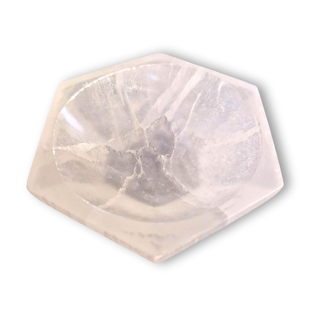Seleniet Schaal Hexagon