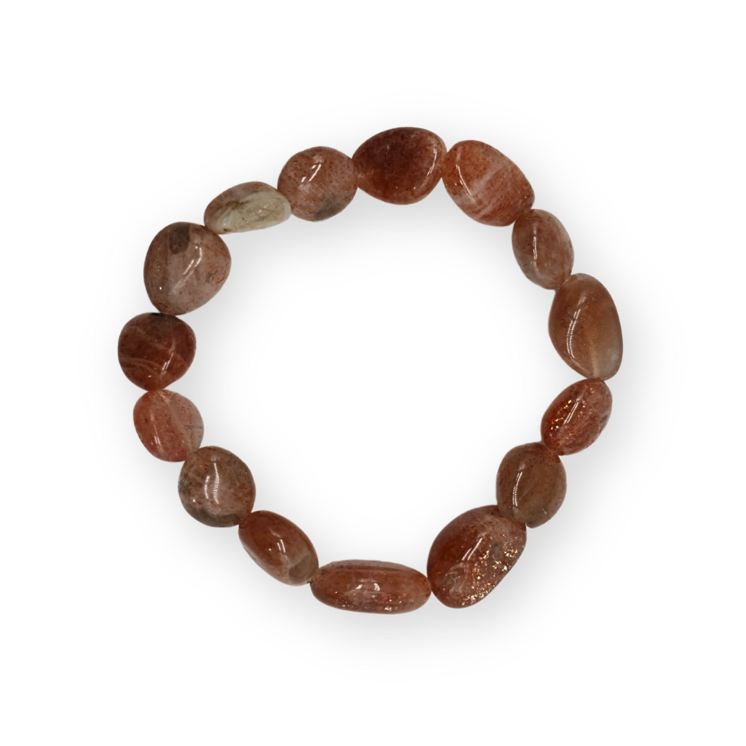 Zonnesteen Trommelsteenarmband