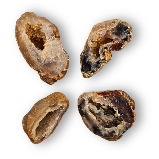 Agaat geode edelsteen