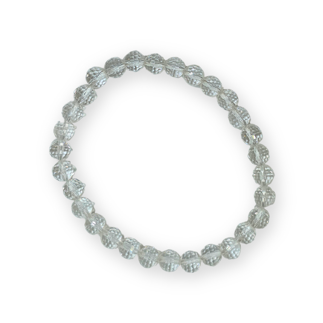 Bergkristal Facetarmband