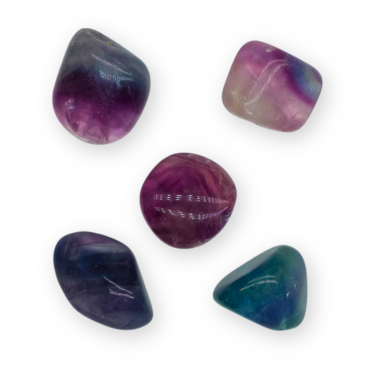 Fluoriet Trommelsteen