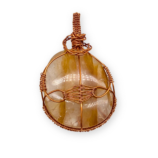 Golden Healer wire wrapped