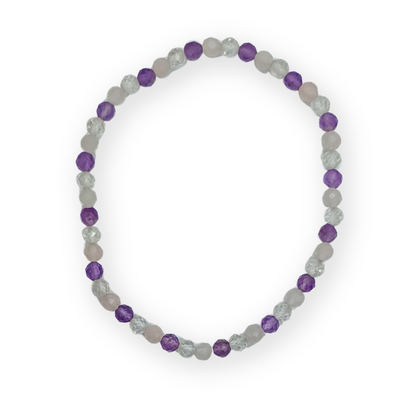 Gouden driehoek Facetarmband