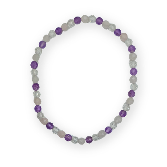 Gouden driehoek Facetarmband