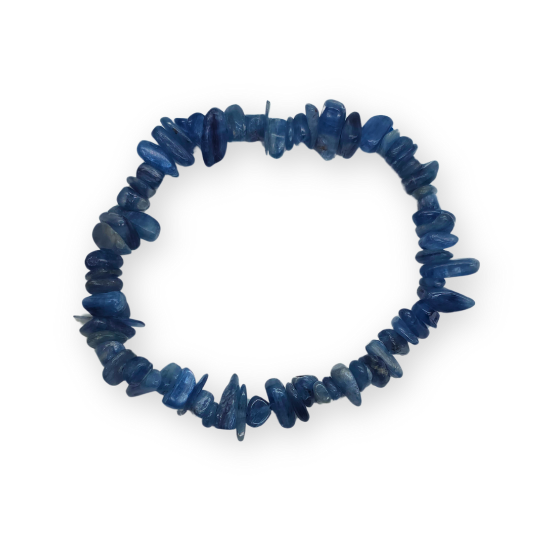 Kyaniet (blauw) Splitarmband