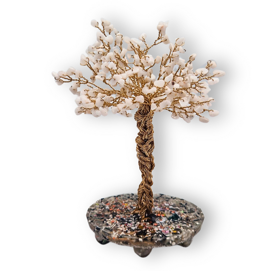 Witte Aventurijn Levensboom L