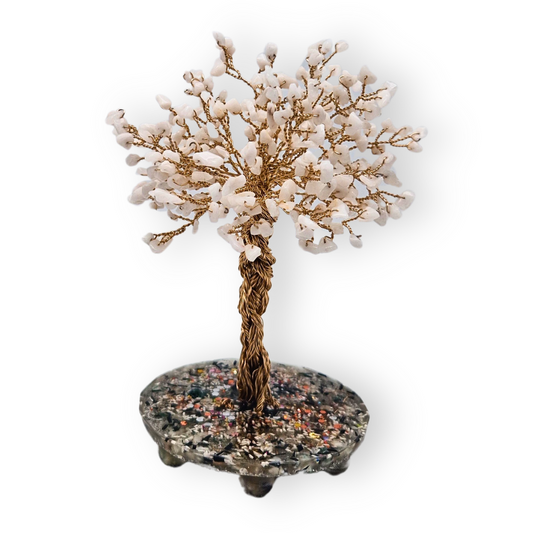 Witte Aventurijn Levensboom L