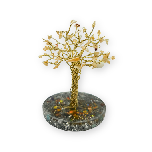 Mother of Pearl Tree of Life S Gold