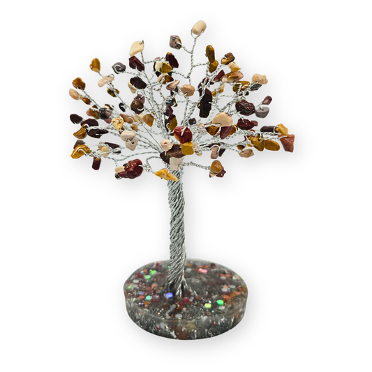 Mookaite Tree of Life M silver