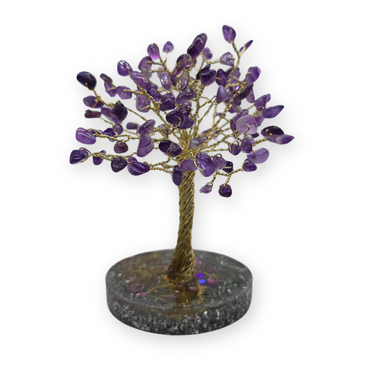Amethist Levensboom M Goud