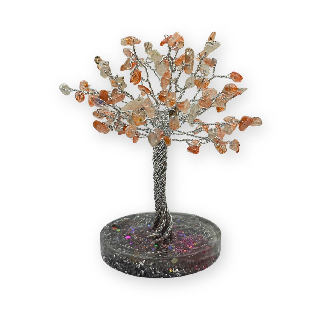 Zonnesteen Levensboom M Zilver