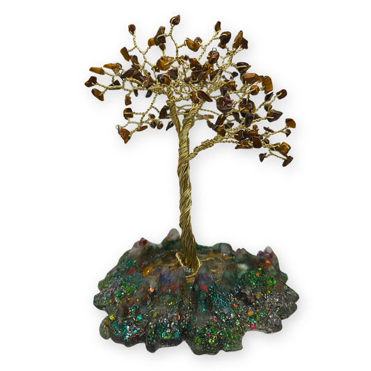 Tijgeroog Levensboom Berg goud