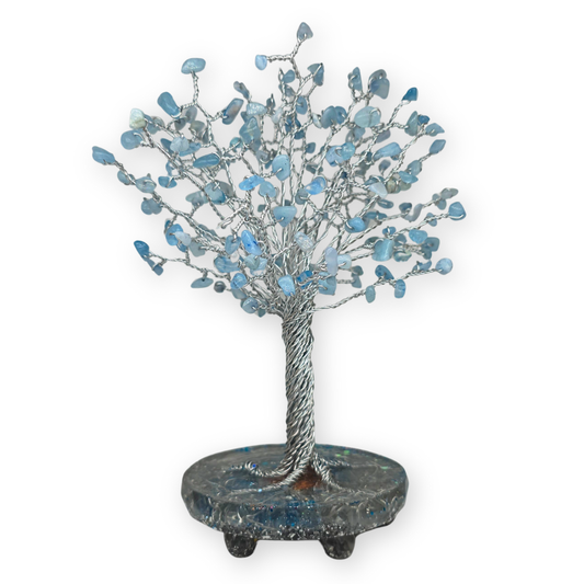 Aquamarijn Levensboom L