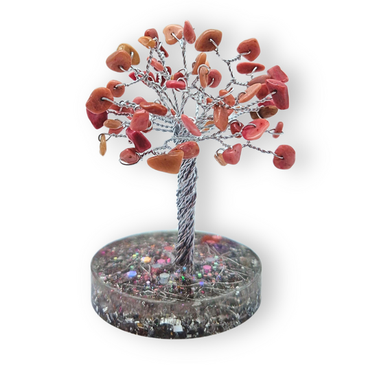 Rhodoniet Levensboom S Zilver