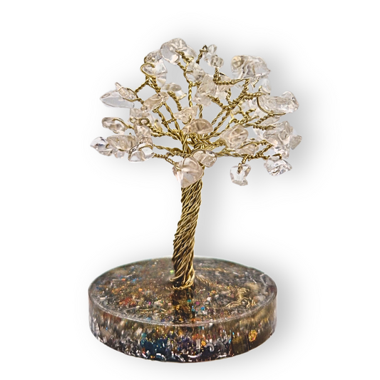 Bergkristal Levensboom S goud