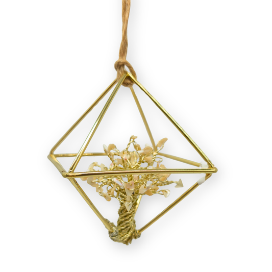 Parelmoer Levensboom diamant