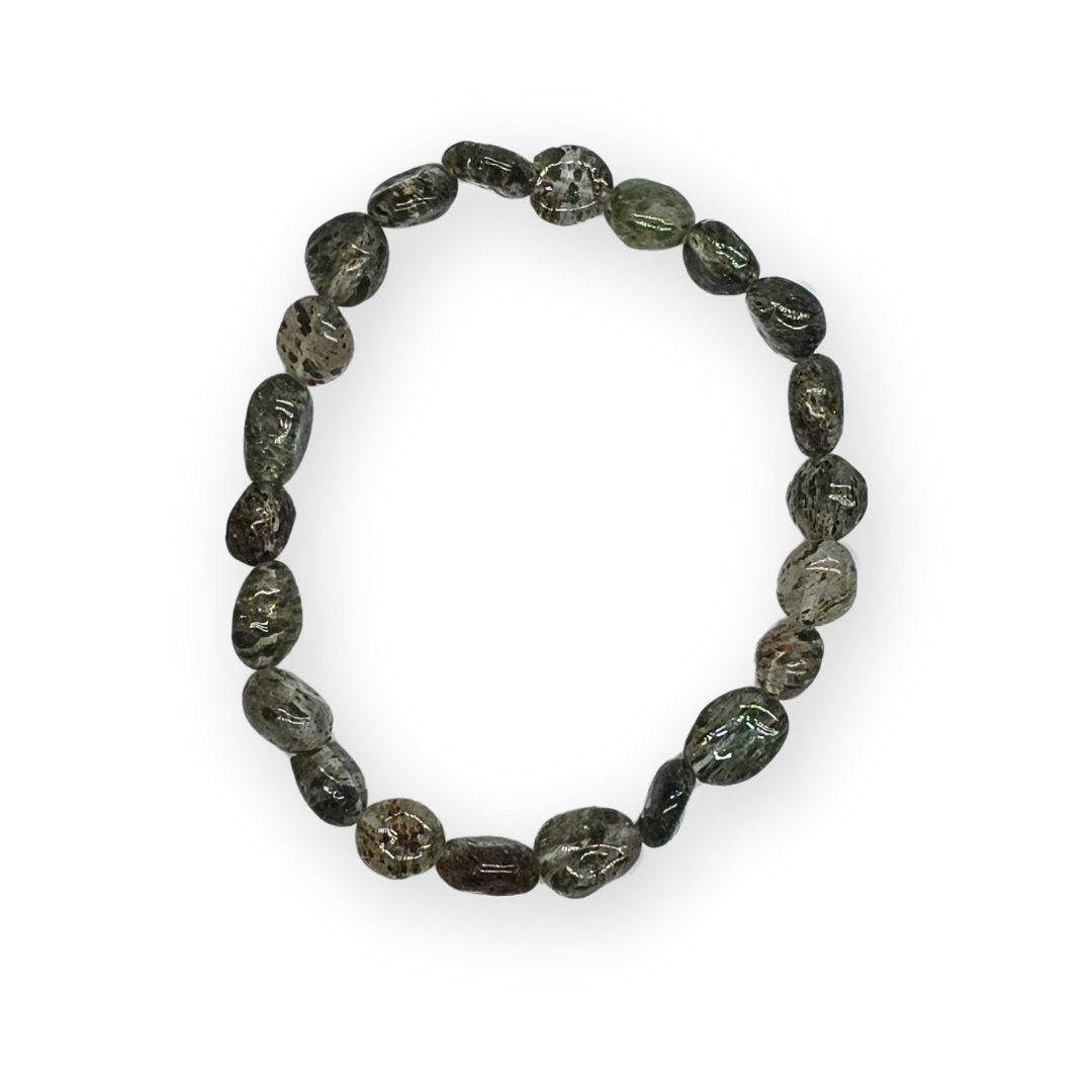 Lodoliet Trommelsteenarmband