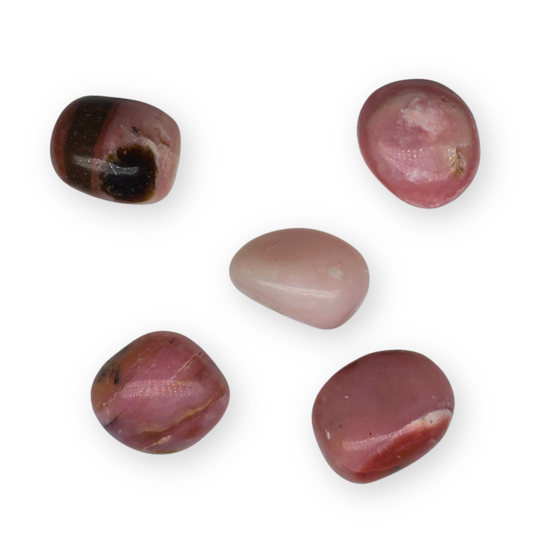 Opaal (Roze andes) Trommelsteen