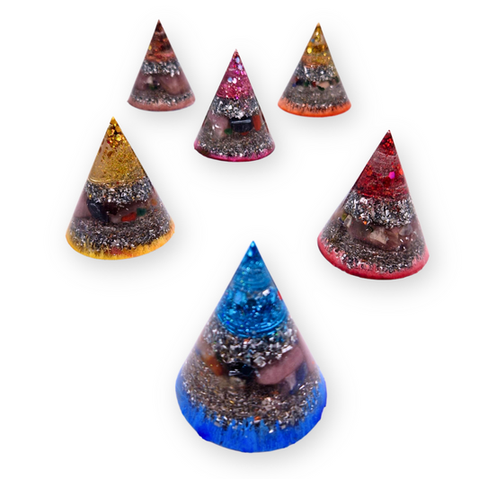 Bergkristal Piramide Orgonite