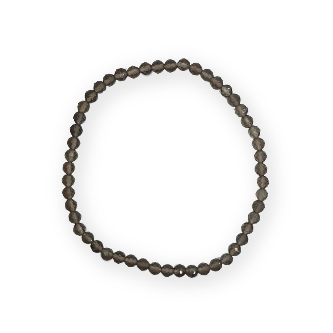 Rookkwarts Facetarmband