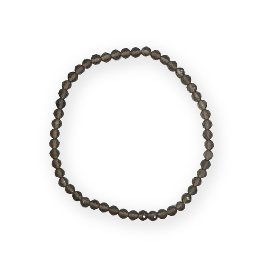 Rookkwarts Facetarmband