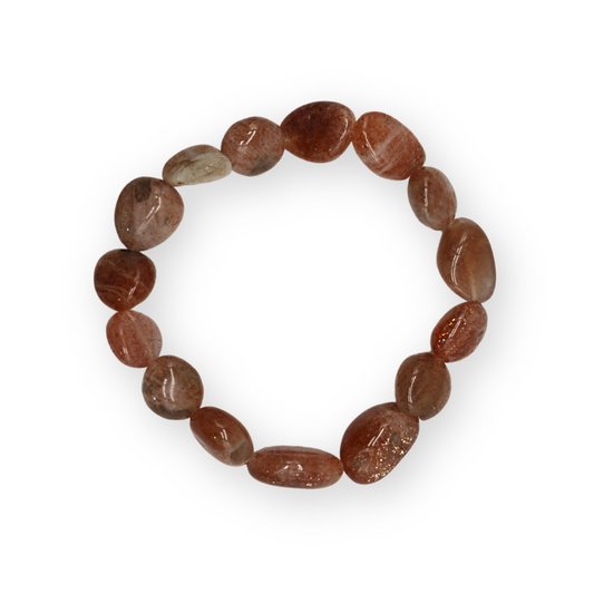 Zonnesteen Trommelsteenarmband