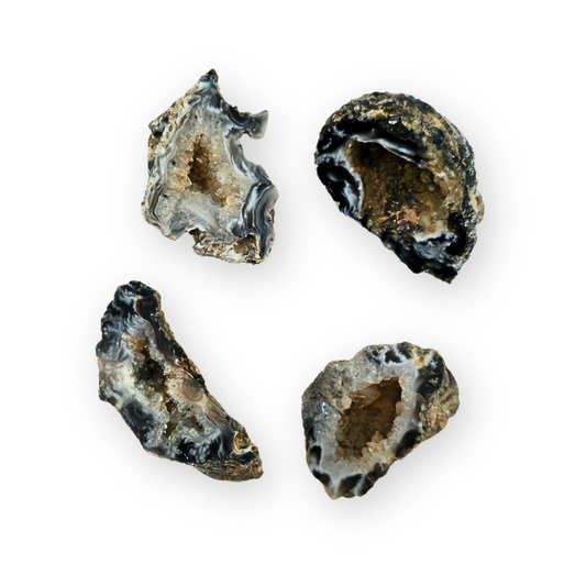 Agaat geode edelsteen